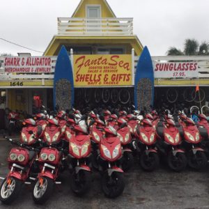 Fantasea Scooter and Golf Cart Rentals on 30A