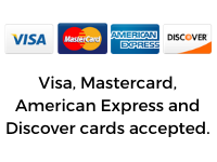 we accept credit cards