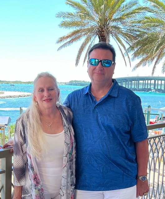 Steve and Donna Fontana at FantaSea Scooters